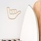 Shaka Hand Sign, Wooden Surfer Hand Wall Sign Hanging Sign Surf Wall Sign Hawaii Surfer Hand Sign Wall Decor for for Home Living Room Nursery Room Decoration